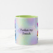 パーソナライズされたフランスのブルドッグ・マグカップとギフト マグカップ (中央)