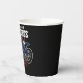 パーソナライズされたフリースタイルモトクロスレーシングFMXトリック 紙コップ (左)