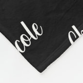 パーソナライズされたフリースブランケット フリースブランケット (角)