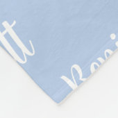 パーソナライズされたフリースブランケット フリースブランケット (角)