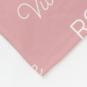 パーソナライズされたフリースブランケット フリースブランケット (角)