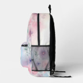 パーソナライズされたフローラとハート プリントバックパック (右)