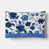 パーソナライズされたフローラアクセサリー化粧バッグ アクセサリーポーチ (正面)