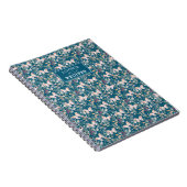 パーソナライズされたフローラブルーボーお気に入りのレシピ ノートブック (右側)