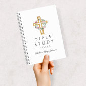 パーソナライズされたフローラリース ノートブック