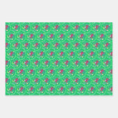 パーソナライズされたフローラ包装紙シート ラッピングペーパーシート (正面3)