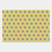 パーソナライズされたフローラ包装紙シート ラッピングペーパーシート (正面2)