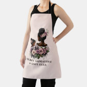 パーソナライズされたフローラ母とベビー(2) エプロン (インサイチュ)