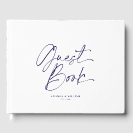 パーソナライズされたフローラ結婚ズゲストブック ゲストブック