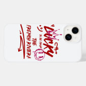 パーソナライズされたフローラ結婚式招待状スイート Case-Mate iPhoneケース (裏面 (横))