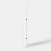 パーソナライズされたフローラ結婚式招待状スイート iPhoneケース (右側面)