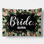 パーソナライズされたフローラ アクセサリーポーチ (正面)