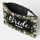 パーソナライズされたフローラ アクセサリーポーチ (見開き)