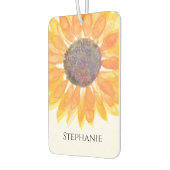 パーソナライズされたフローラ カーエアーフレッシュナー (左)