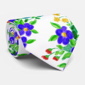 パーソナライズされたフローラ ネクタイ (ロール)