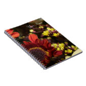 パーソナライズされたフローラ ノートブック (右側)