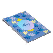 パーソナライズされたフローラ ノートブック (右側)