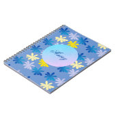 パーソナライズされたフローラ ノートブック (左側)