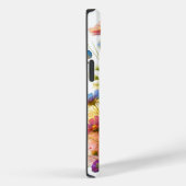 パーソナライズされたフローラ&バタフライ電話ケース Case-Mate iPhoneケース (裏面 / 右)