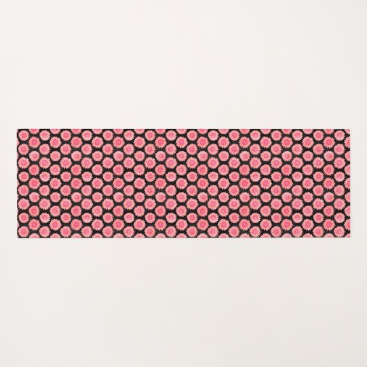 パーソナライズされたフローラ ヨガマット (裏面(横))