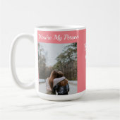 パーソナライズされたフ最高のレンド・ベスティー コーヒーマグカップ (左)