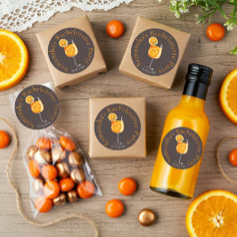 パーソナライズされたブライズパーティーのお土産 ラウンドシール