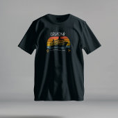 パーソナライズされたブラックファミリークルーズバケーション Tシャツ