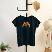 パーソナライズされたブラックファミリークルーズバケーション Tシャツ