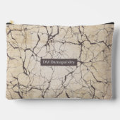 パーソナライズされたブランド名を追加する アクセサリーポーチ (正面)