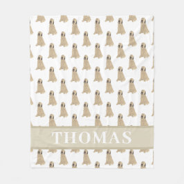 パーソナライズされたブリアード フリースブランケット