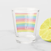 パーソナライズされたプライド ショットグラス (裏面)