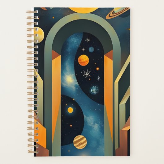 パーソナライズされたプランナー – 整頓 プランナー手帳 (正面)