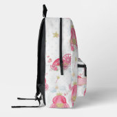 パーソナライズされたプリンセス印刷バックパック プリントバックパック (左)