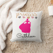 パーソナライズされたプリンセス装飾用クッション クッション (ブランケット)