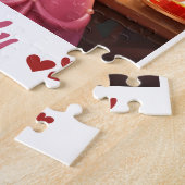 パーソナライズされたプリンセス[名前]誕生日 ジグソーパズル (側面)