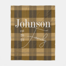 パーソナライズされたプレイドファミリ名