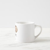 パーソナライズされたプレゼント | カスタム顔写真 エスプレッソカップ (右)