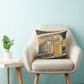 パーソナライズされたプレミアムコールドビールマグパブバー クッション (椅子)