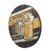 パーソナライズされたプレミアムコールドビールマグパブバー ダーツボード (正面右)