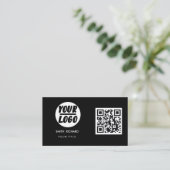 パーソナライズされたプロフェッショナルロゴ 名刺 (スタンド正面)