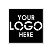パーソナライズされたプロフェッショナル企業のロゴ ラバースタンプ (インプリント)