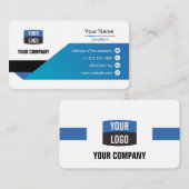 パーソナライズされたプロフェッショナル 名刺 (正面/裏面)