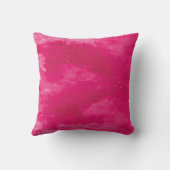 パーソナライズされたベビーの素朴誕生統計枕 クッション (裏面)