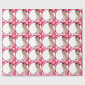 パーソナライズされたベビーフォトラッピング紙 ラッピングペーパー (フラット)