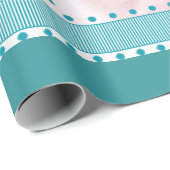 パーソナライズされたベビーフォトラッピング紙 ラッピングペーパー (ロールコーナー)