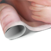 パーソナライズされたベビーフォトラッピング紙 ラッピングペーパー (ロールコーナー)