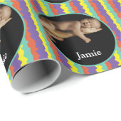 パーソナライズされたベビーフォトラッピング紙 ラッピングペーパー (ロールコーナー)