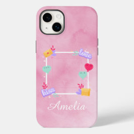 パーソナライズされたベビー写真 – 愛、キス、ハート Case-Mate iPhone 14 PLUSケース