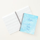 パーソナライズされたベビー誌 ノートブック (内部)