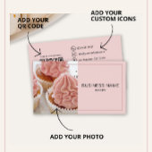 パーソナライズされたベーカリー 名刺